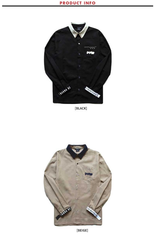 ダブルユーブイプロジェクト(WV PROJECT) HAND CUFF SHIRT DEEP ORANGE SYLS7099