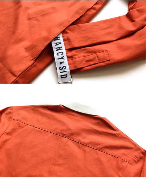 ダブルユーブイプロジェクト(WV PROJECT) HAND CUFF SHIRT DEEP ORANGE SYLS7099