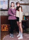 ダブルユーブイプロジェクト(WV PROJECT) LOKO CORDUROY SHIRT PURPLE MJLS7195