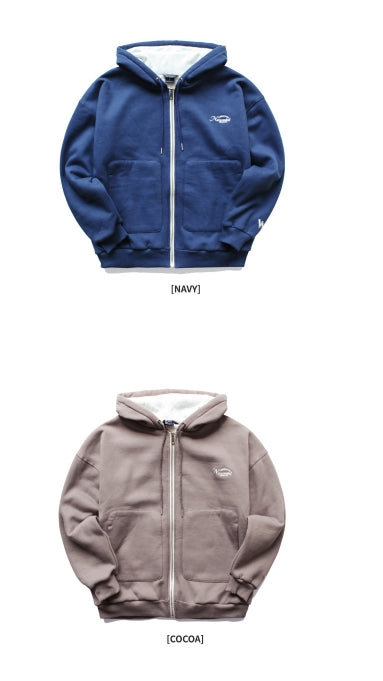ダブルユーブイプロジェクト(WV PROJECT) PLEPOIN HOOD ZIPUP INDIE PINK KHHD7119