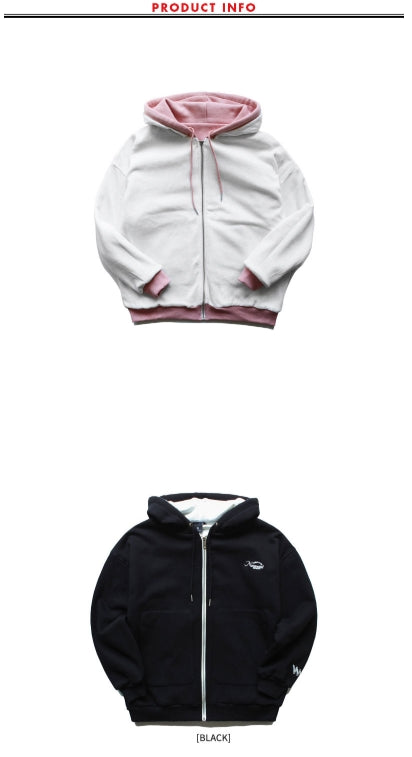 ダブルユーブイプロジェクト(WV PROJECT) PLEPOIN HOOD ZIPUP COCOA KHHD7119