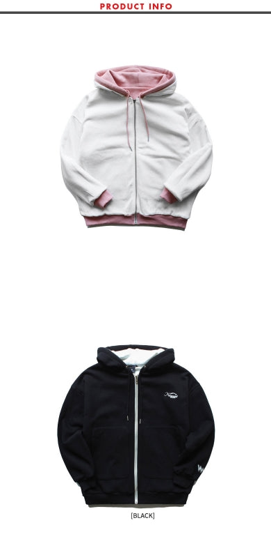 ダブルユーブイプロジェクト(WV PROJECT) PLEPOIN HOOD ZIPUP BLACK KHHD7119