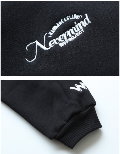 ダブルユーブイプロジェクト(WV PROJECT) PLEPOIN HOOD ZIPUP BLACK KHHD7119