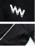 ダブルユーブイプロジェクト(WV PROJECT) PLEPOIN HOOD ZIPUP BLACK KHHD7119