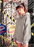 ダブルユーブイプロジェクト(WV PROJECT) PLEPOIN HOOD ZIPUP GRAY KHHD7119