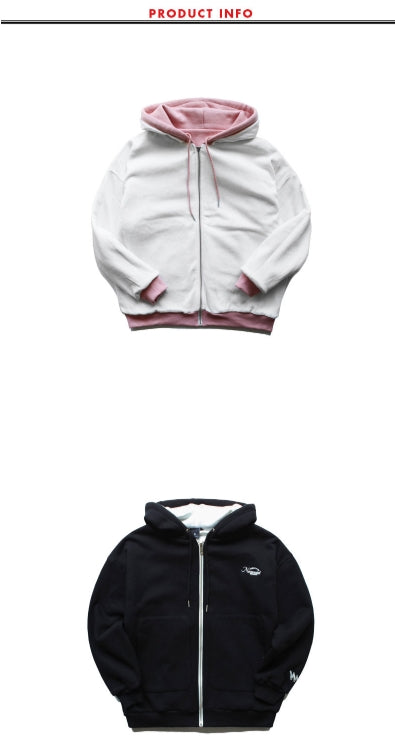ダブルユーブイプロジェクト(WV PROJECT) PLEPOIN HOOD ZIPUP GRAY KHHD7119