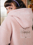 ダブルユーブイプロジェクト(WV PROJECT) TEENI WOOL HOOD ZIPUP PINK MJHD7194