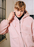 ダブルユーブイプロジェクト(WV PROJECT) TEENI WOOL HOOD ZIPUP PINK MJHD7194