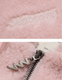 ダブルユーブイプロジェクト(WV PROJECT) TEENI WOOL HOOD ZIPUP PINK MJHD7194