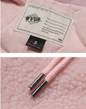 ダブルユーブイプロジェクト(WV PROJECT) TEENI WOOL HOOD ZIPUP PINK MJHD7194