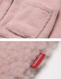 ダブルユーブイプロジェクト(WV PROJECT) TEENI WOOL HOOD ZIPUP PINK MJHD7194