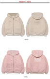 ダブルユーブイプロジェクト(WV PROJECT) TEENI WOOL HOOD ZIPUP CHOCOLATE MJHD7194