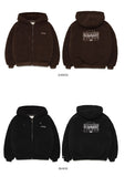 ダブルユーブイプロジェクト(WV PROJECT) TEENI WOOL HOOD ZIPUP CHOCOLATE MJHD7194