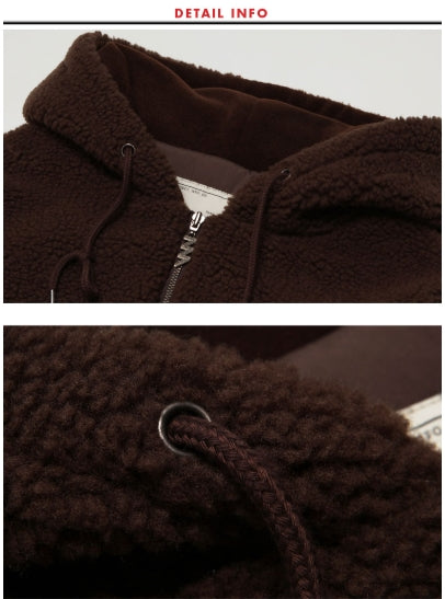 ダブルユーブイプロジェクト(WV PROJECT) TEENI WOOL HOOD ZIPUP CHOCOLATE MJHD7194