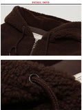 ダブルユーブイプロジェクト(WV PROJECT) TEENI WOOL HOOD ZIPUP CHOCOLATE MJHD7194