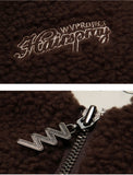 ダブルユーブイプロジェクト(WV PROJECT) TEENI WOOL HOOD ZIPUP CHOCOLATE MJHD7194