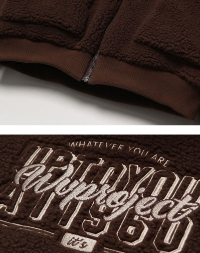 ダブルユーブイプロジェクト(WV PROJECT) TEENI WOOL HOOD ZIPUP CHOCOLATE MJHD7194