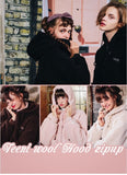 ダブルユーブイプロジェクト(WV PROJECT) TEENI WOOL HOOD ZIPUP BLACK MJHD7194