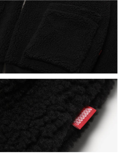 ダブルユーブイプロジェクト(WV PROJECT) TEENI WOOL HOOD ZIPUP BLACK MJHD7194