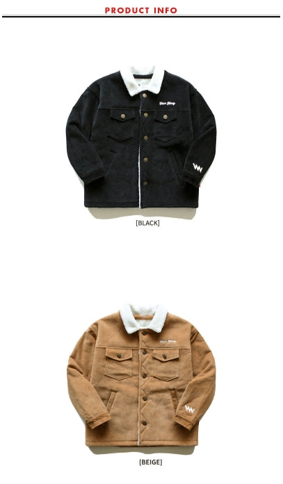 ダブルユーブイプロジェクト(WV PROJECT) CORDUROY TRUCKER JACKET BEIGE KHJK7115
