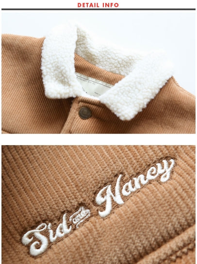 ダブルユーブイプロジェクト(WV PROJECT) CORDUROY TRUCKER JACKET BEIGE KHJK7115