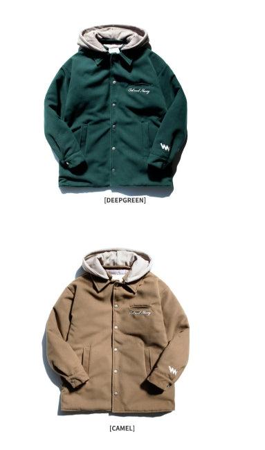 ダブルユーブイプロジェクト(WV PROJECT) CONNECT HOOD COAT WINE KHOT7121