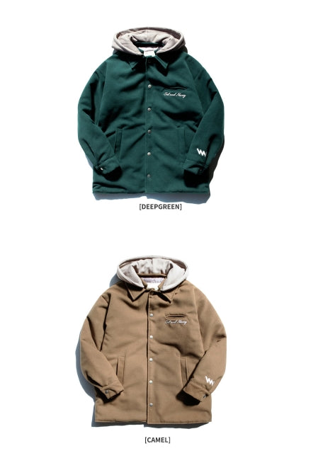 ダブルユーブイプロジェクト(WV PROJECT) CONNECT HOOD COAT IVORY KHOT7121
