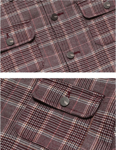 ダブルユーブイプロジェクト(WV PROJECT) TALE TRUCKER JACKET BURGUNDY MJJK7125