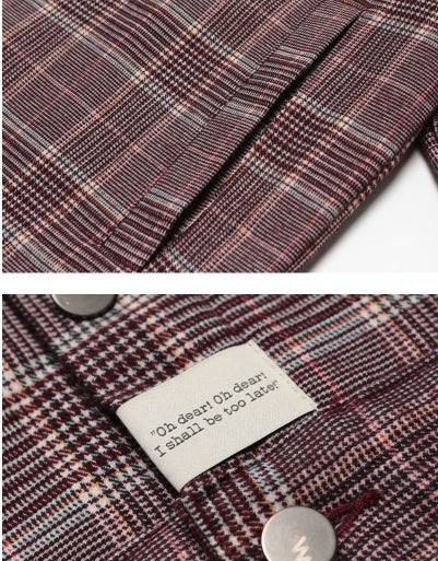 ダブルユーブイプロジェクト(WV PROJECT) TALE TRUCKER JACKET BURGUNDY MJJK7125
