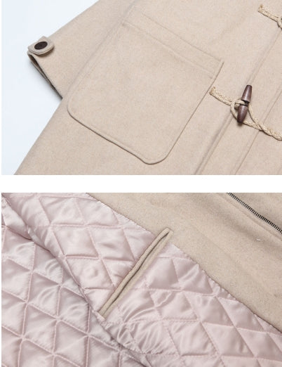 ダブルユーブイプロジェクト(WV PROJECT) OVER SIZE DUFFEL COAT OATMEAL JJOT7123