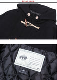 ダブルユーブイプロジェクト(WV PROJECT) OVER SIZE DUFFEL COAT BLACK JJOT7123