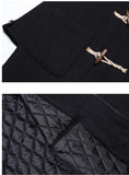 ダブルユーブイプロジェクト(WV PROJECT) OVER SIZE DUFFEL COAT BLACK JJOT7123