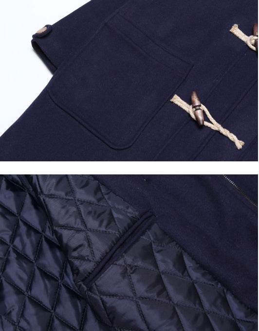 ダブルユーブイプロジェクト(WV PROJECT) OVER SIZE DUFFEL COAT DEEP BLUE JJOT7123