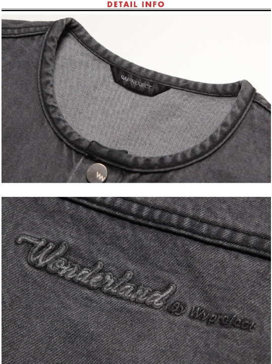 ダブルユーブイプロジェクト(WV PROJECT) EDER DENIM JACKET GRAY MJJK7146
