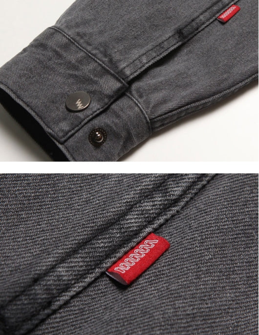 ダブルユーブイプロジェクト(WV PROJECT) EDER DENIM JACKET GRAY MJJK7146
