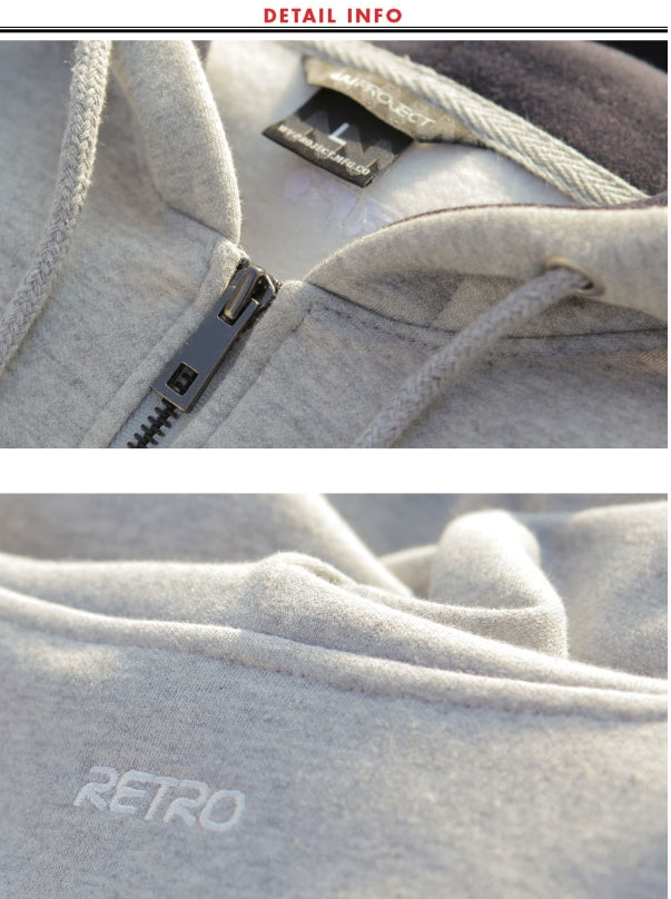 ダブルユーブイプロジェクト(WV PROJECT) SLATE ZIPUP HOOD JUMPER GRAY JJOT7044