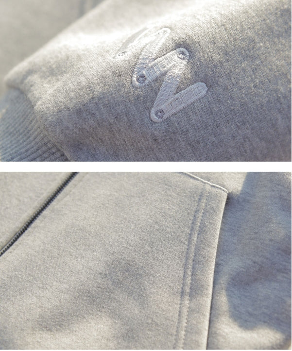 ダブルユーブイプロジェクト(WV PROJECT) SLATE ZIPUP HOOD JUMPER GRAY JJOT7044