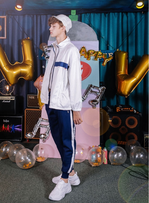 ダブルユーブイプロジェクト(WV PROJECT) SWED COACH JACKET WHITE YRJK7202