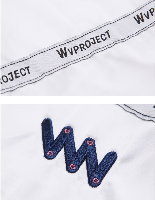 ダブルユーブイプロジェクト(WV PROJECT) SWED COACH JACKET WHITE YRJK7202