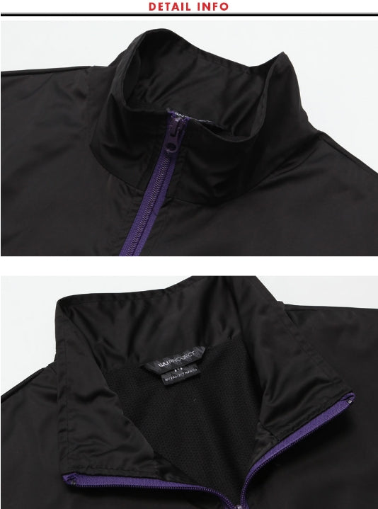 ダブルユーブイプロジェクト(WV PROJECT) SWED COACH JACKET BLACK YRJK7202