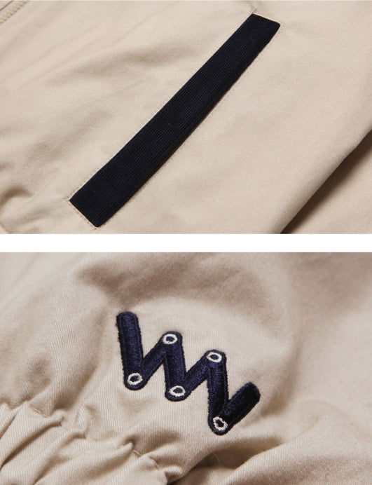 ダブルユーブイプロジェクト(WV PROJECT) LALA COACH JACKET BEIGE MJJK7196