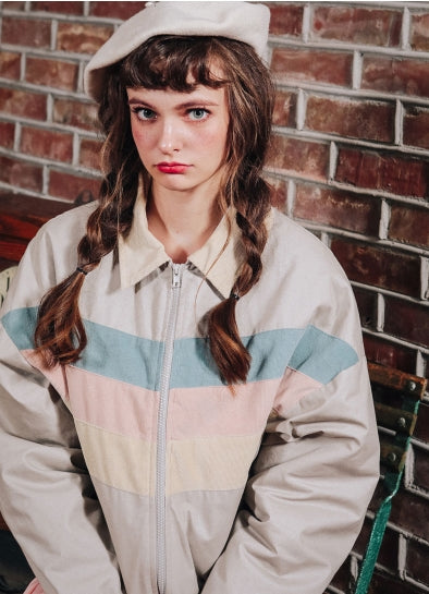 ダブルユーブイプロジェクト(WV PROJECT) LALA COACH JACKET GRAY MJJK7196