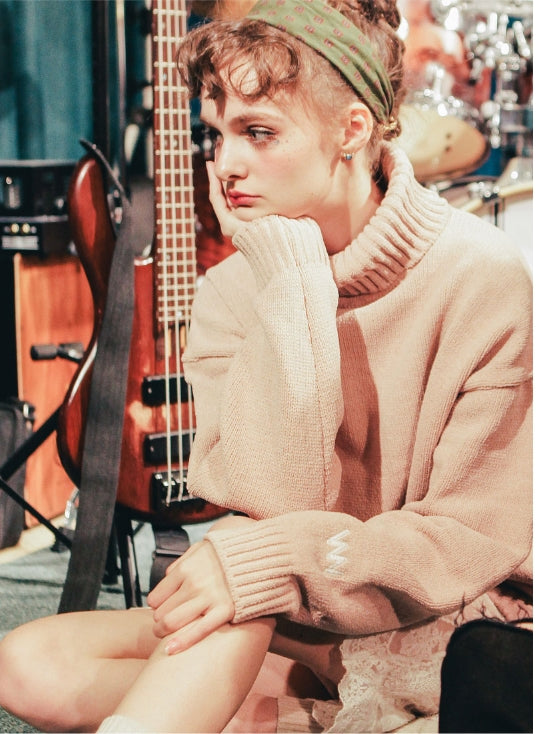 ダブルユーブイプロジェクト(WV PROJECT) CHEESE TURTLENECK 2PACK KHKN7120