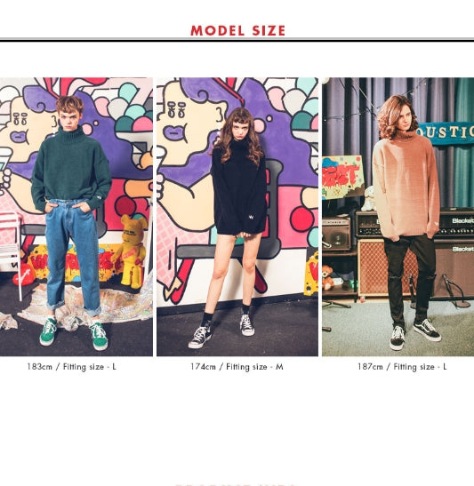 ダブルユーブイプロジェクト(WV PROJECT) CHEESE TURTLENECK 2PACK KHKN7120