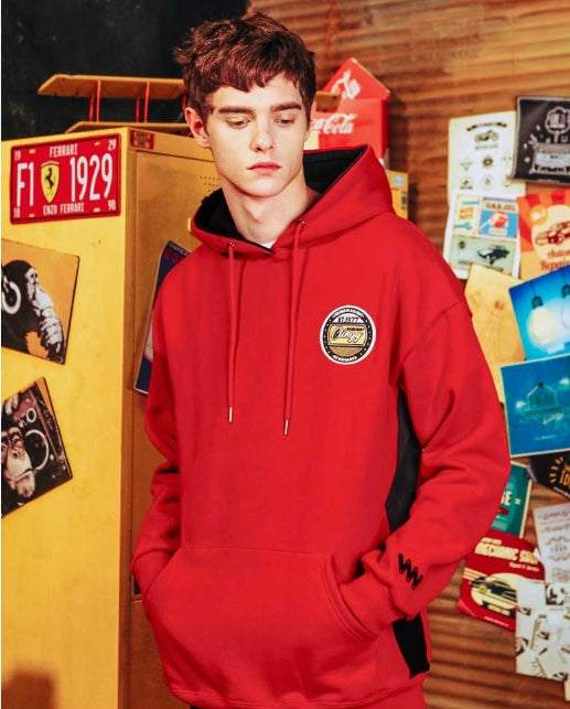 ダブルユーブイプロジェクト(WV PROJECT) SIDVIS HOODIE RED MJHD7107