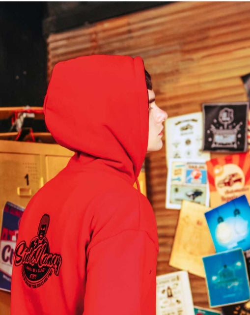 ダブルユーブイプロジェクト(WV PROJECT) SIDVIS HOODIE RED MJHD7107