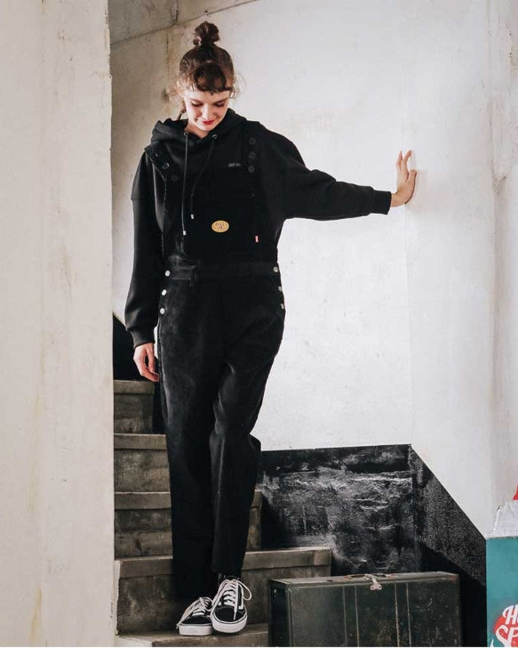 ダブルユーブイプロジェクト(WV PROJECT) FIX OVERALL BLACK SYLP7200