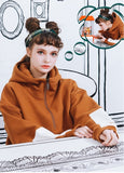 ダブルユーブイプロジェクト(WV PROJECT) YUNIE ANORAK HOOD CAMEL MJHD7221
