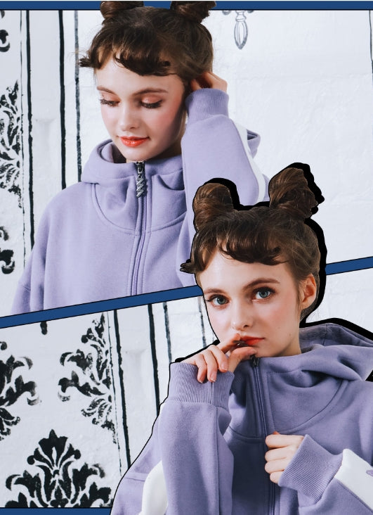 ダブルユーブイプロジェクト(WV PROJECT) YUNIE ANORAK HOOD LAVENDER MJHD7221