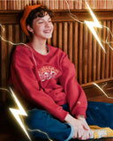 ダブルユーブイプロジェクト(WV PROJECT) WE CAN BE HERO SWEATSHIRTS RED JJMT7236